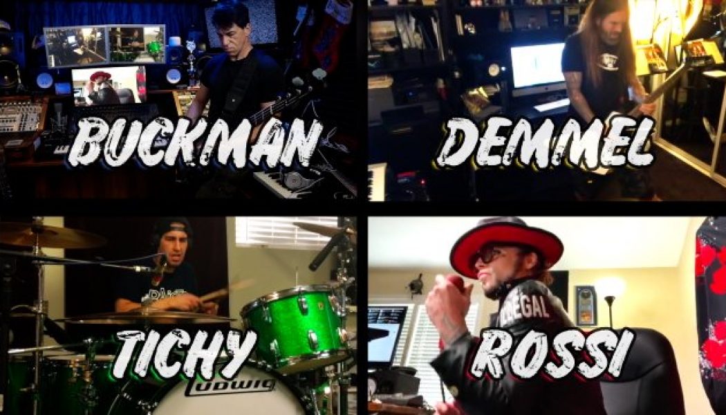 PHIL DEMMEL, BRIAN TICHY, LUKAS ROSSI And PHIL BUCKMAN Team Up For Cover Of MUSE’s ‘Hysteria’