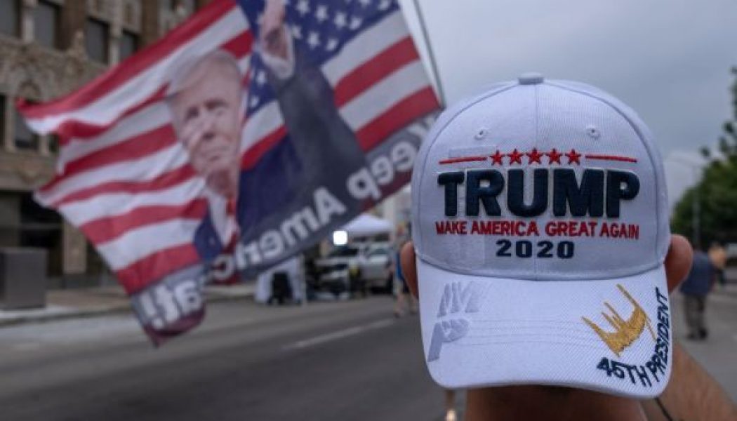 President Donald Trump Fixes Lips To Say He Made Juneteenth Relevant