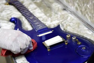 Prince’s Blue Angel Cloud Guitar Sells For $563,500 in Auction