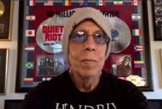 QUIET RIOT’s FRANKIE BANALI On His Battle With Cancer: ‘The Support’ From Fans ‘Has Been Amazing’