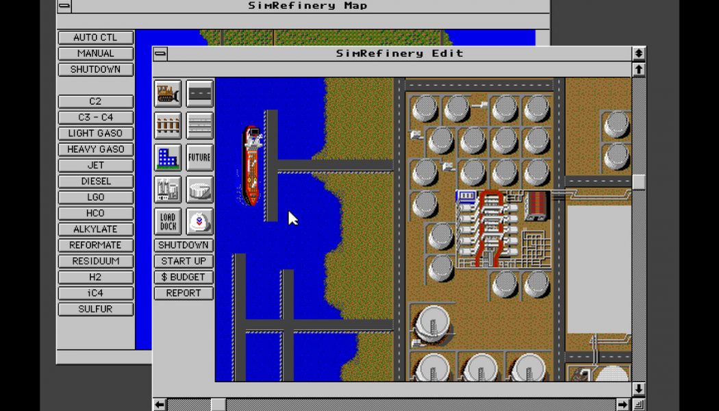 SimCity developer’s forgotten oil refinery simulator is now playable online