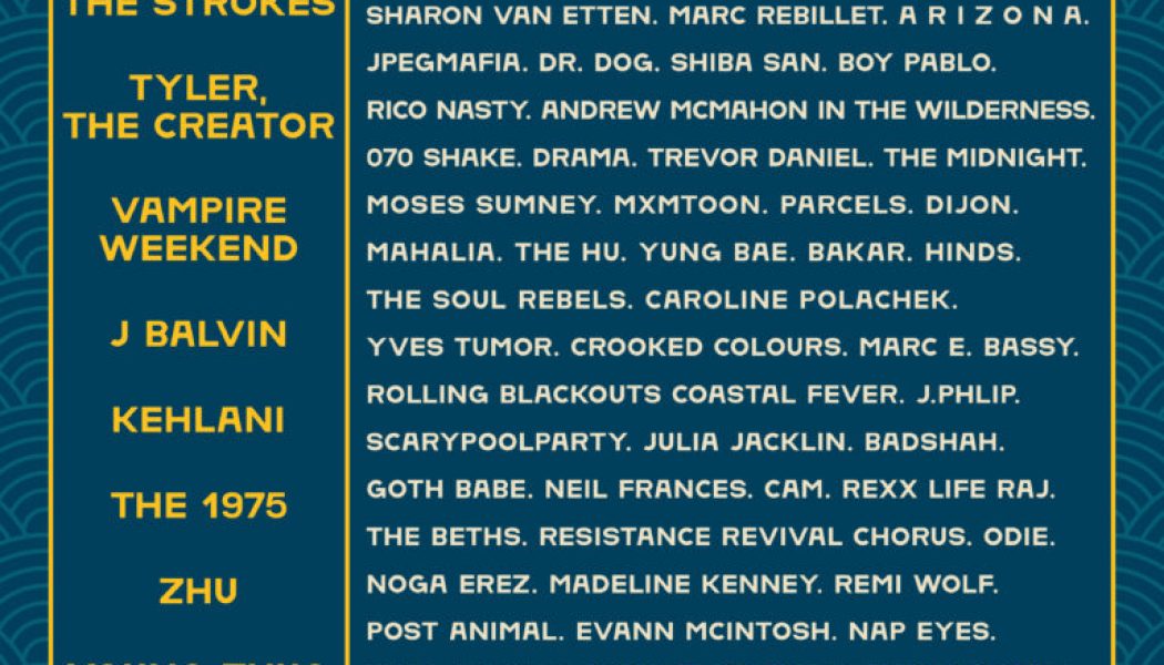 The Strokes, Tame Impala, Tyler, the Creator, Lizzo Headline Outside Lands 2021