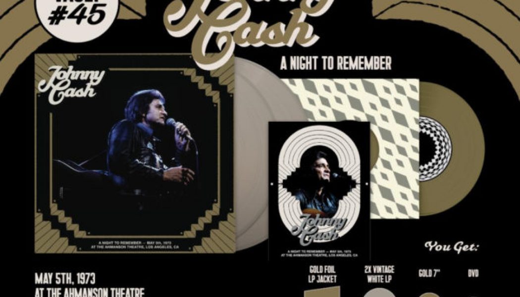 Third Man Records Unearths 1973 Johnny Cash Live Album