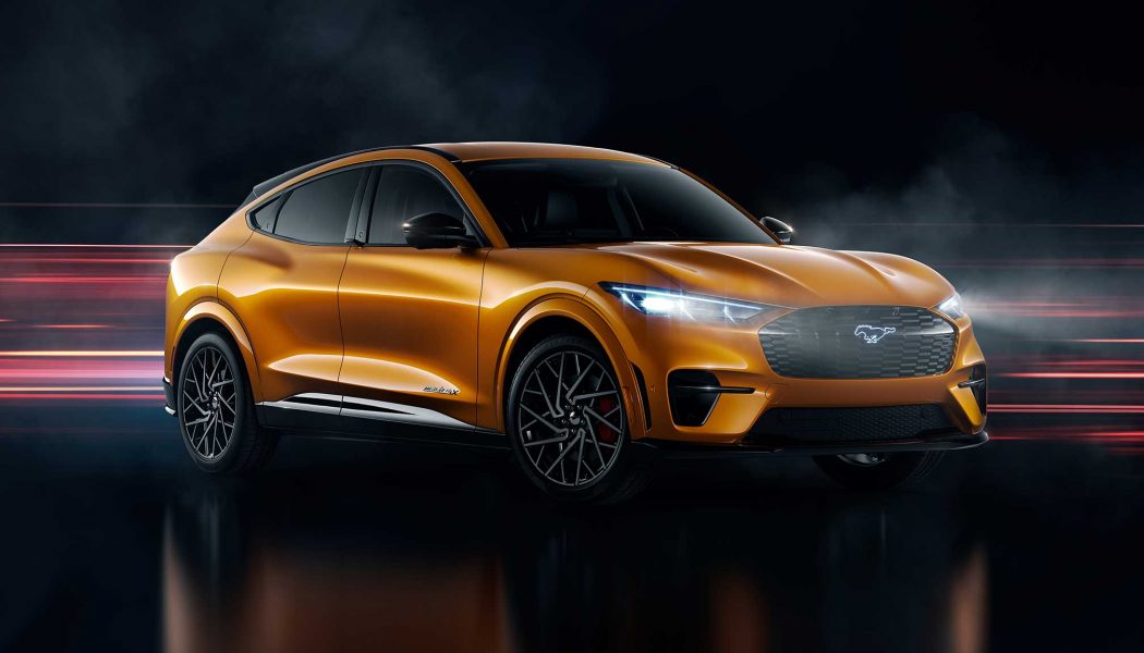 This Searing Orange Paint Ups the 2021 Ford Mustang Mach-E’s Visual Wattage