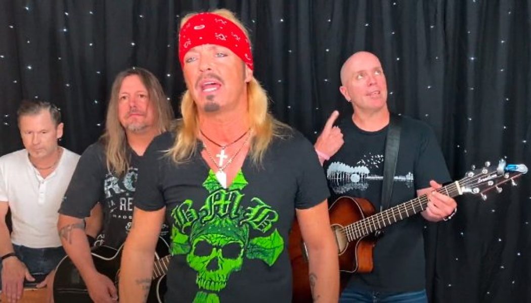 Watch BRET MICHAELS Perform Acoustic Cover Of ‘Your Mama Don’t Dance’