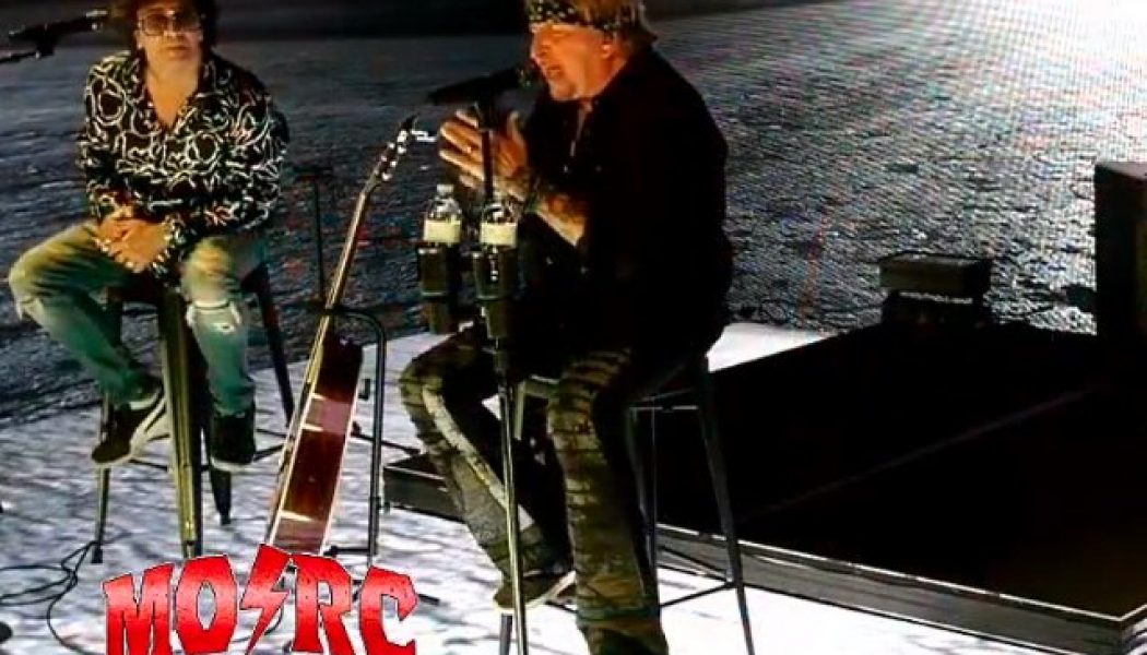 Watch Former GREAT WHITE Singers JACK RUSSELL And TERRY ILOUS Team Up For Livestreamed Acoustic Concert