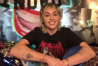 Watch Miley Cyrus Perform A Beatles Classic For An Empty Football Stadium