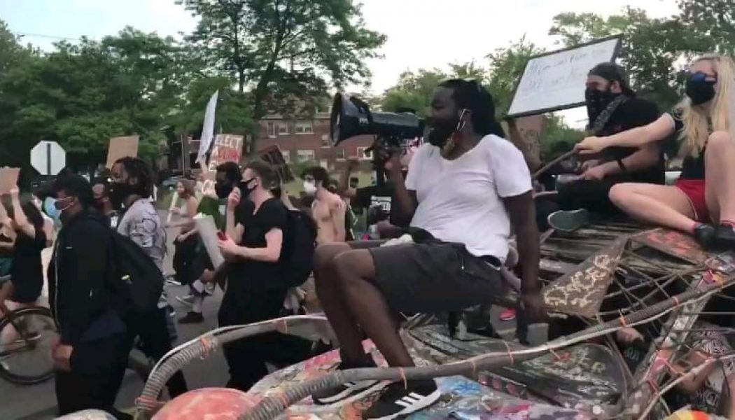 Watch Protesters Chant to a Dirtybird Song in Detroit, the Birthplace of Techno Music