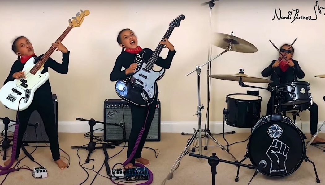 10-Year-Old Nandi Bushell Rocks Audioslave’s “Cochise” with Guitar Tom Morello Gifted Her: Watch