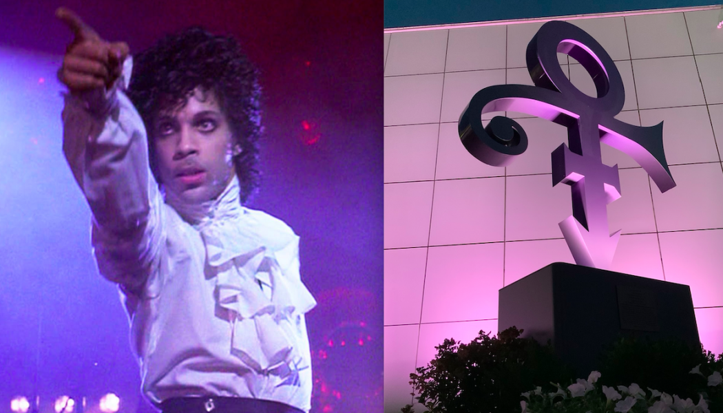 A Statue of Prince’s Love Symbol Has Been Installed At Paisley Park