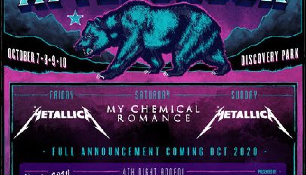 Aftershock Festival 2021: Metallica and My Chemical Romance to Headline