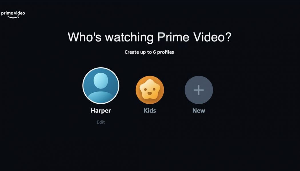 Amazon Prime Video is introducing individual user profiles