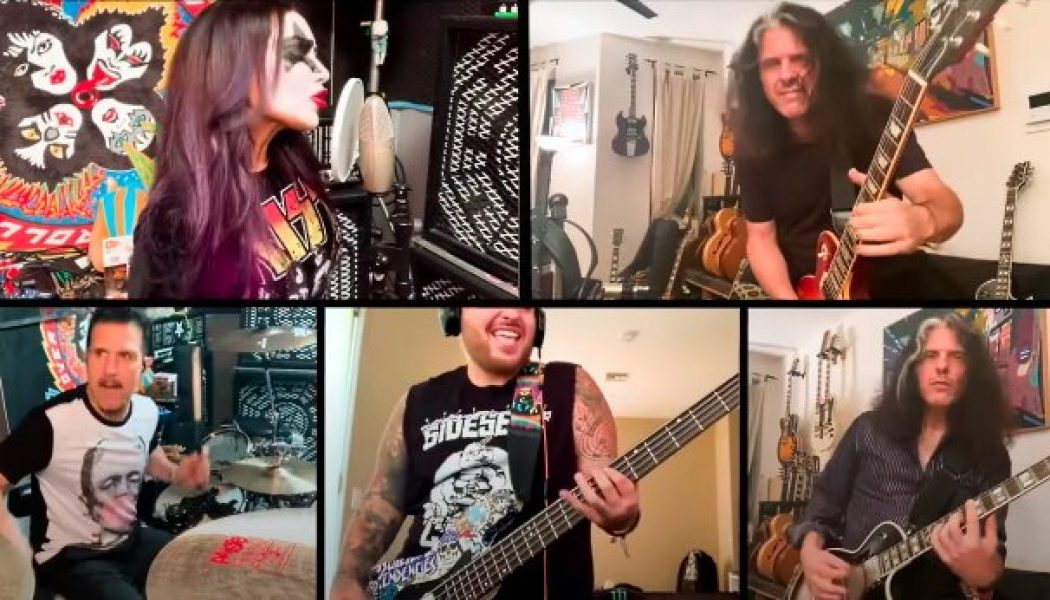 ANTHRAX, TESTAMENT, SUICIDAL TENDENCIES Members Cover KISS’s ‘C’mon And Love Me’ (Video)