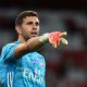 Arsenal goalkeeper sends two-word message to Watford striker