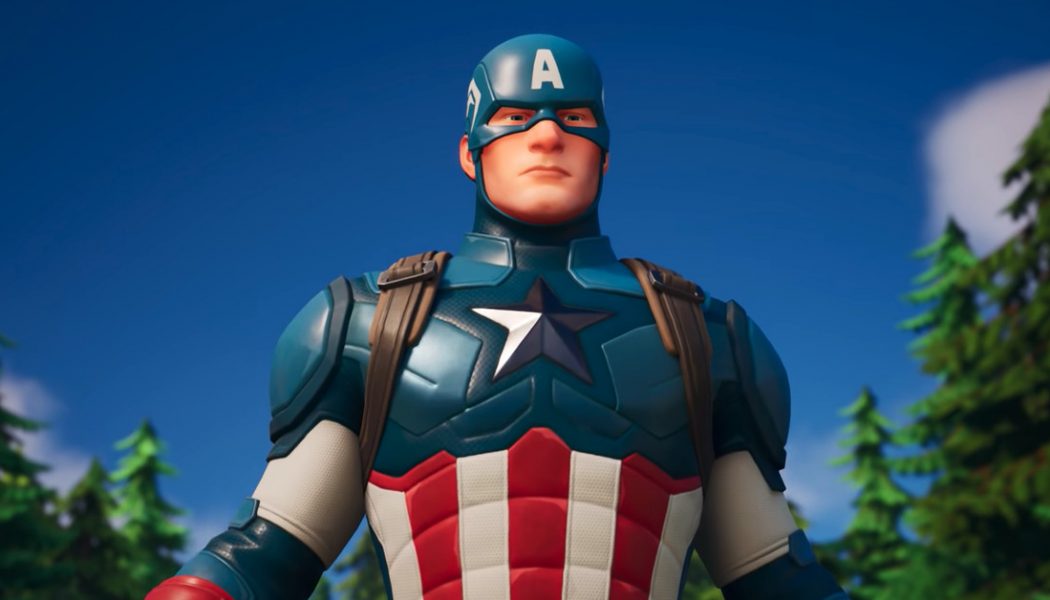 Captain America is now in Fortnite