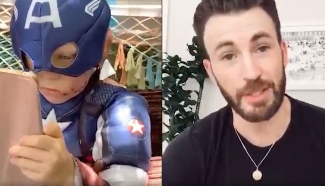 Chris Evans Commends Six-Year-Old Boy Who Saved His Sister From Dog Attack: Watch