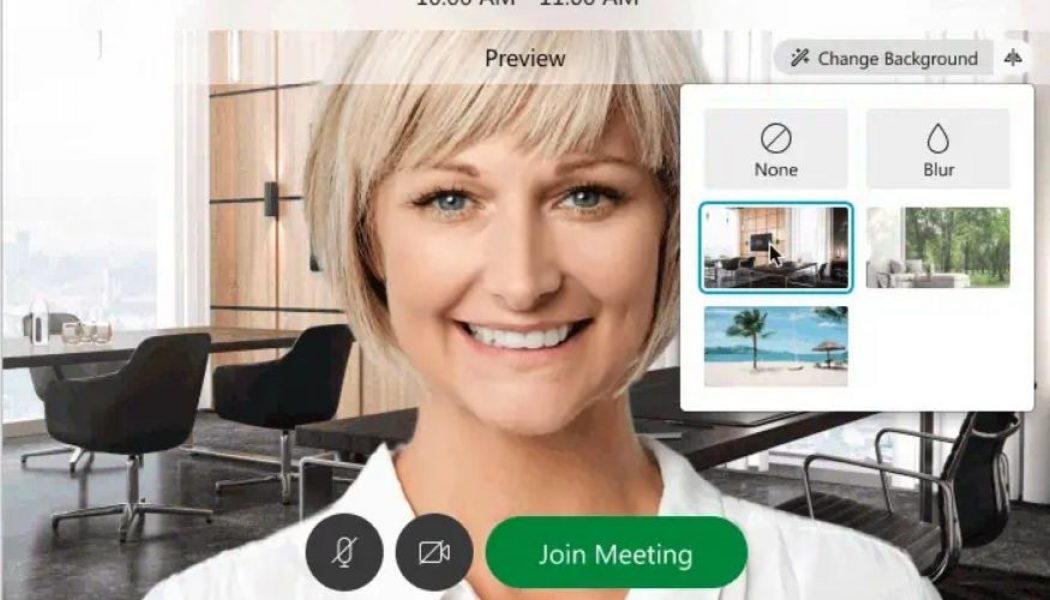 Cisco’s Webex videoconferencing software now lets you set virtual backgrounds