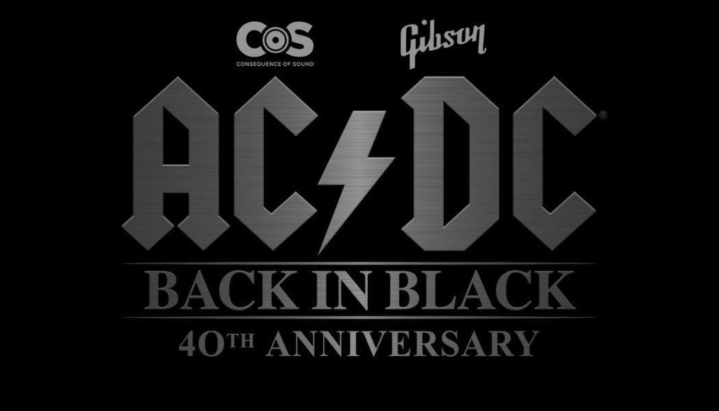 Consequence of Sound Announces AC/DC Back in Black 40th Anniversary Virtual Celebration