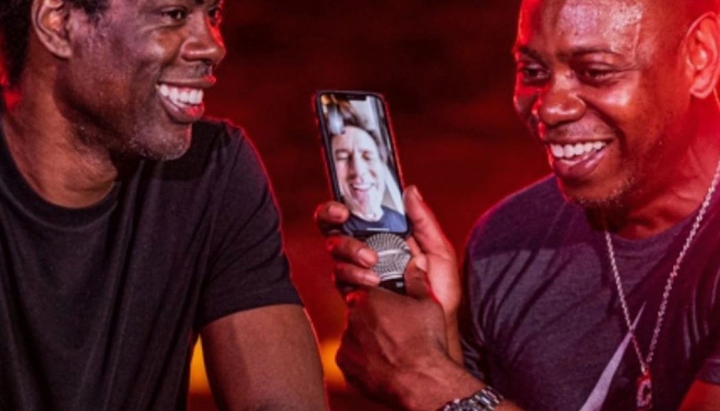 Dave Chappelle, Chris Rock, Jim Carrey Team Up for Intimate, Socially-Distant Standup Show