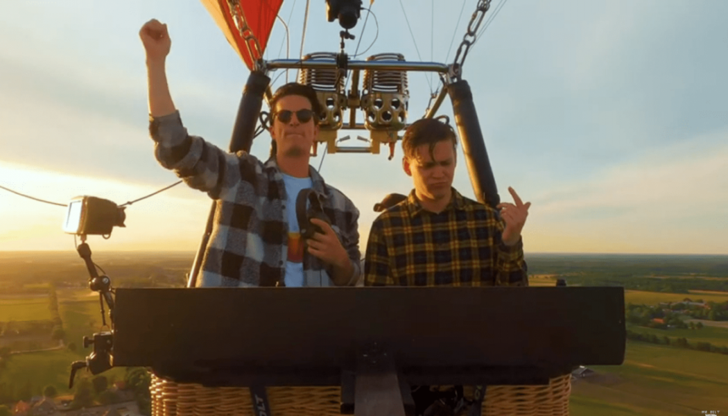 Dutch Duo Mr. Belt & Wezol Preview Upcoming Hot Air Balloon Performance