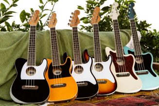 Fender Unveils New Fullerton Electric-Acoustic Ukulele Series