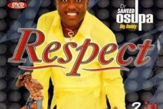 King Saheed Osupa – Respect (LP)