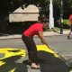 KKKaren & KKKarl Kouple Painted Over California Black Lives Matter Street Sign