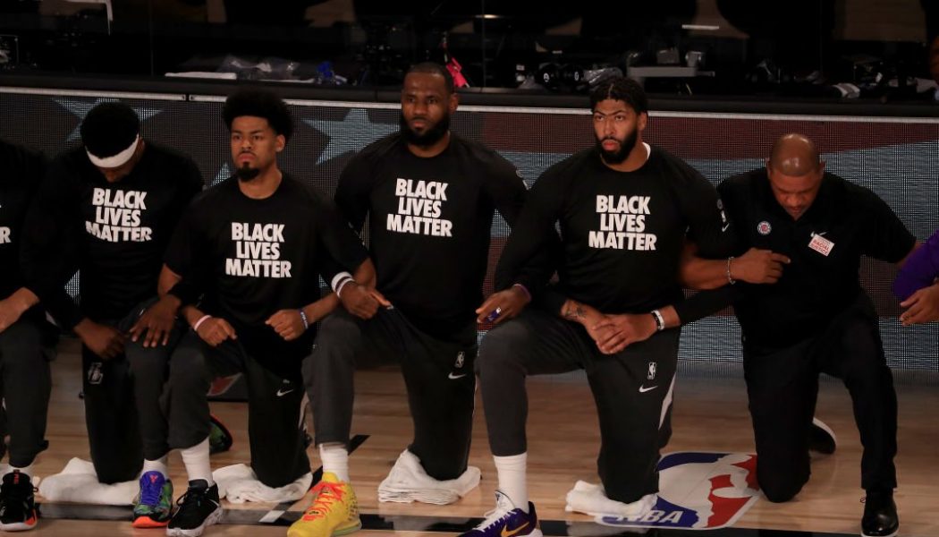 LeBron James & Other Superstars Send Powerful Message On Opening Night of The NBA Restart