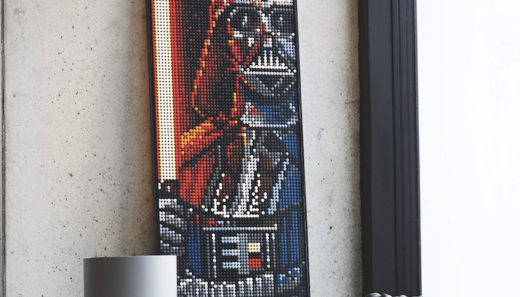 Lego has a new line of buildable pop art ‘posters’ featuring Iron Man, Darth Vader, and The Beatles