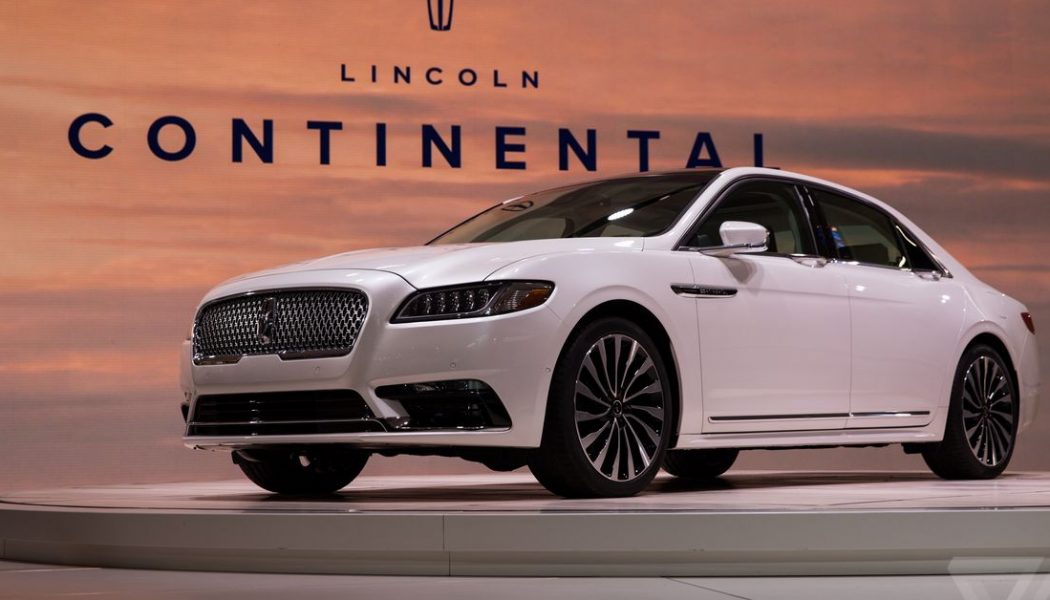 Lincoln cancels the Continental again because the US is hooked on SUVs