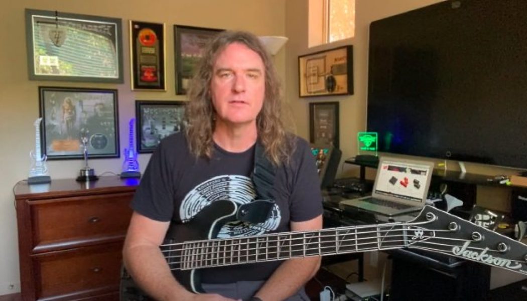 MEGADETH’s DAVID ELLEFSON Discusses His History WIth EMG Pickups (Video)