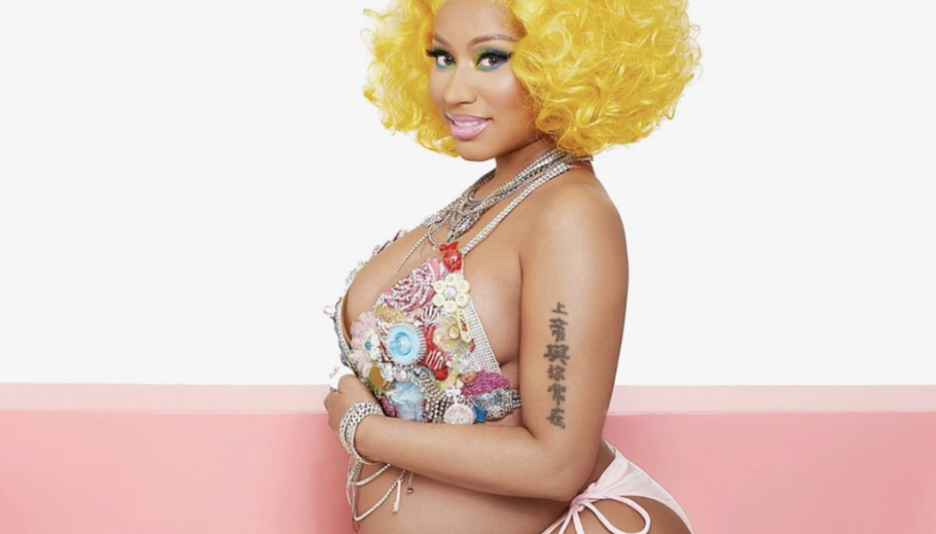 Nicki Minaj Taps David LaChapelle For “Virgin Mary” Inspired Maternity Shoot [Photos]