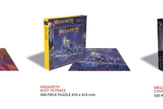 Official MEGADETH Jigsaw Puzzles To Be Released In September