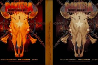 PANTERA: ‘Cowboys From Hell’ 30th-Anniversary Poster Now Available