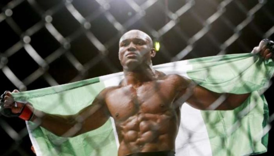 President Buhari hails UFC champion Kamaru Usman