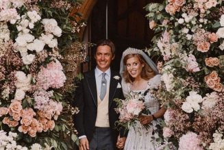 Princess Beatrice Just Got Married In a Vintage Dress Belonging to the Queen