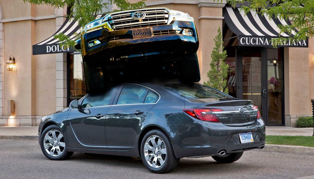 Stolen Toyota Being Chased By Police Crashes Into Stolen Buick, Everyone Arrested