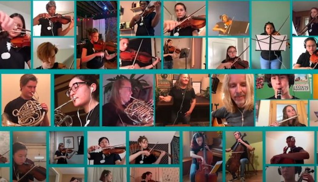 STYX’s TOMMY SHAW Performs ‘Fooling Yourself’ With CONTEMPORARY YOUTH ORCHESTRA