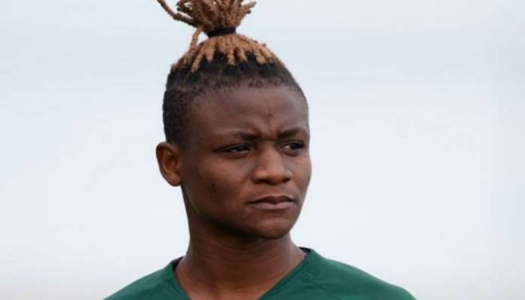 Super Falcons striker bags award in US