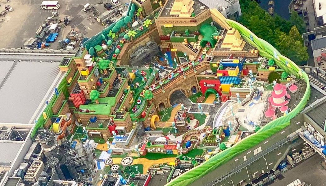 Super Nintendo World Japan looks like a Mario level dropped into reality