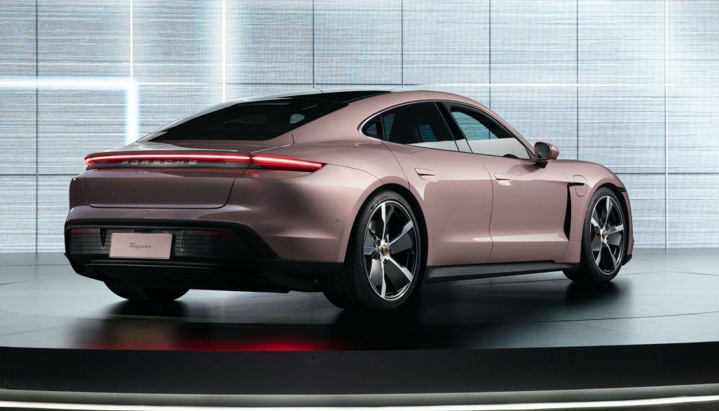 Taycan It Easy: Entry-Level Variant of Porsche’s EV Debuts in China