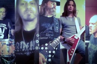 TESLA, VIO-LENCE And JACK RUSSELL’S GREAT WHITE Members Team Up For Cover Of PAT TRAVERS’s ‘Snortin’ Whiskey’ (Video)