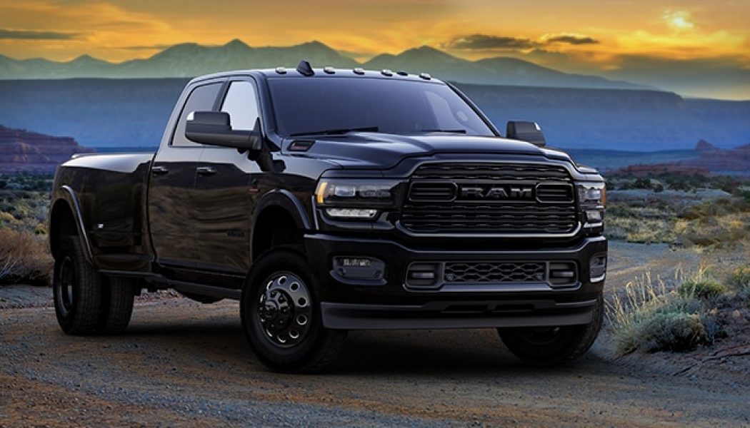 The 2020 Ram Heavy Duty Limited Black Edition Hates Chrome, Color