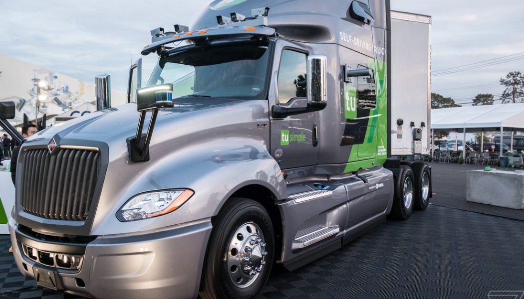 TuSimple finds a partner to help it build a fleet of robot semi trucks