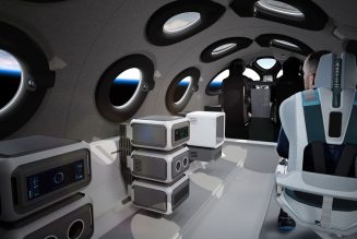 Virgin Galactic unveils the interior cabin of its tourist spaceplane