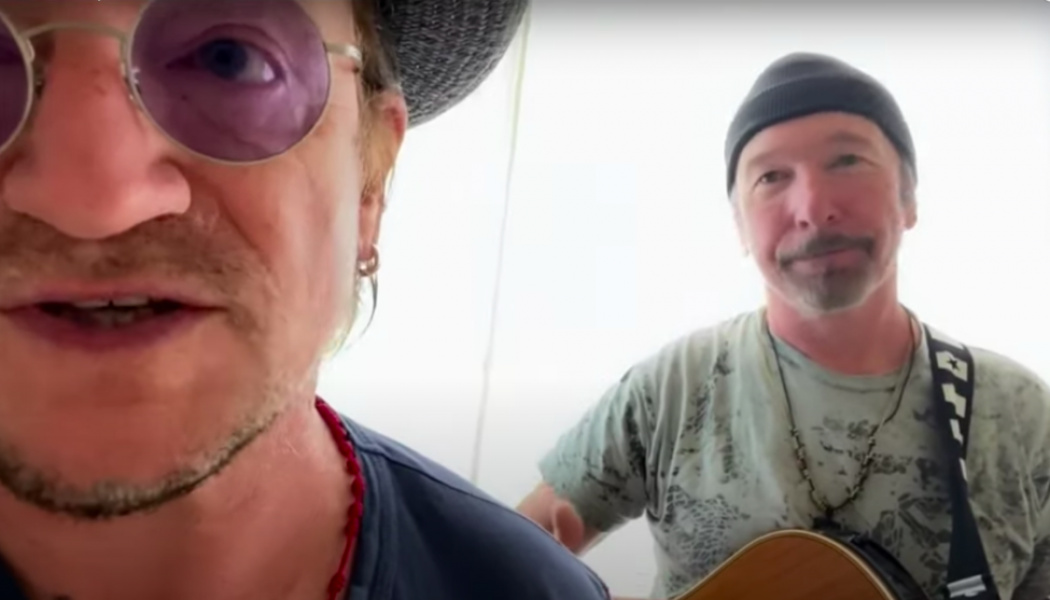 Watch Bono and the Edge Cover Led Zeppelin’s ‘Stairway to Heaven’