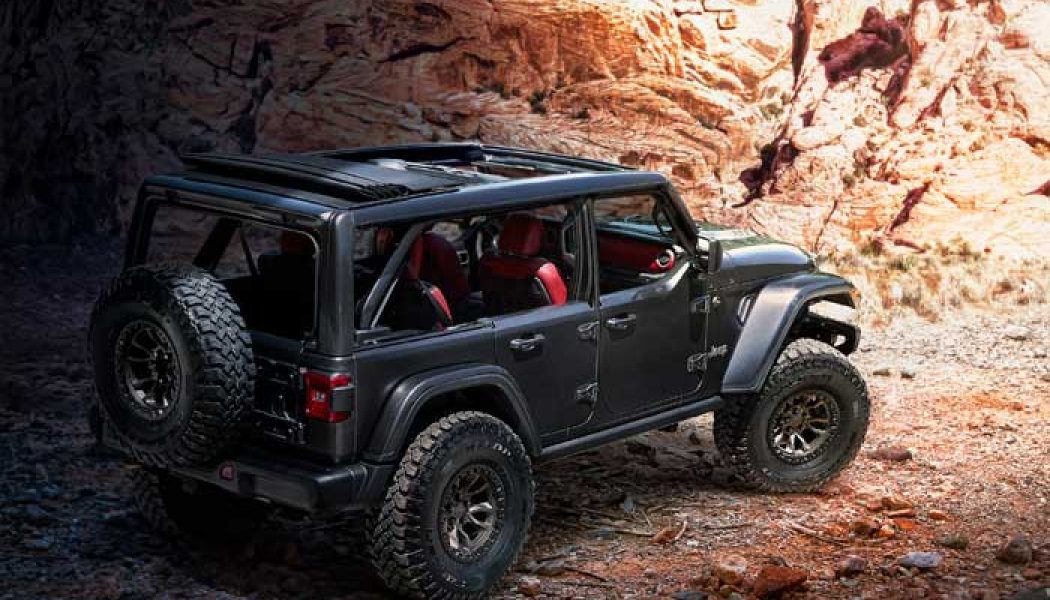 What Bronco? Jeep Wrangler Previews Factory V-8 Engine on Eve of Ford Launch