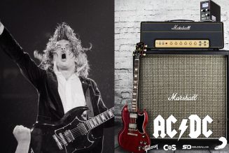 Win an AC/DC Guitar Rig Just Like Angus Young’s from Back in Black