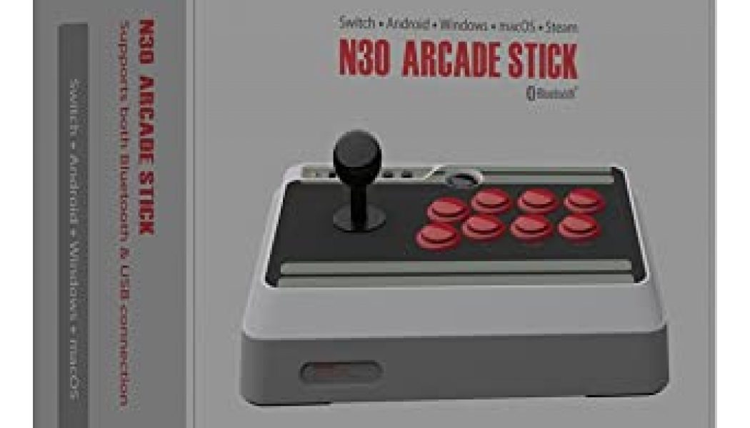 8BitDo made a mod-friendly, wireless arcade stick for the Nintendo Switch and PC