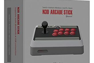 8BitDo made a mod-friendly, wireless arcade stick for the Nintendo Switch and PC